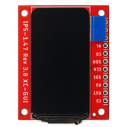 1.47 inch IPS TFT LCD Module – 172×320 SPI Display, ST7789P3, XC-GUI Board