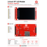 Gigasitron 2.0-inch TFT LCD Display Module, 240×320, ST7789V, SPI Interface